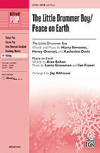 The Little Drummer Boy/Peace on Earth SATB choral sheet music cover